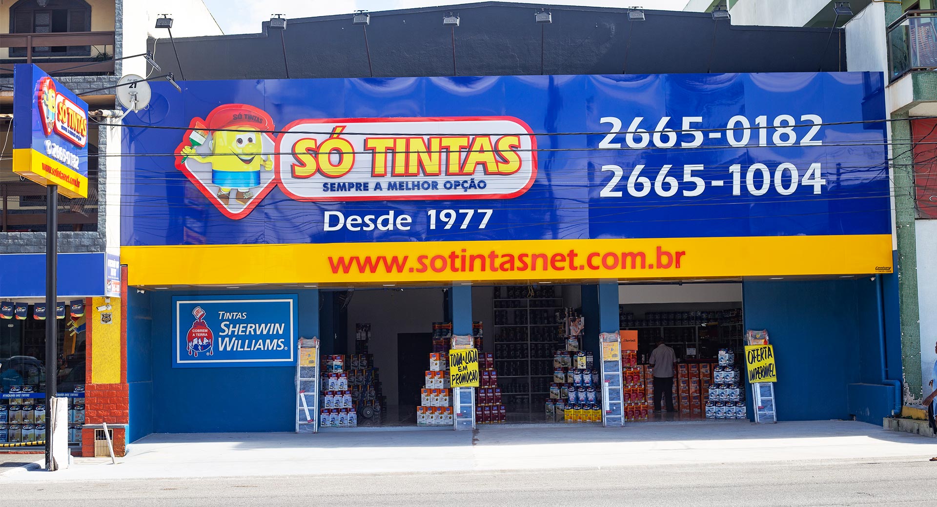 fachada só tintas